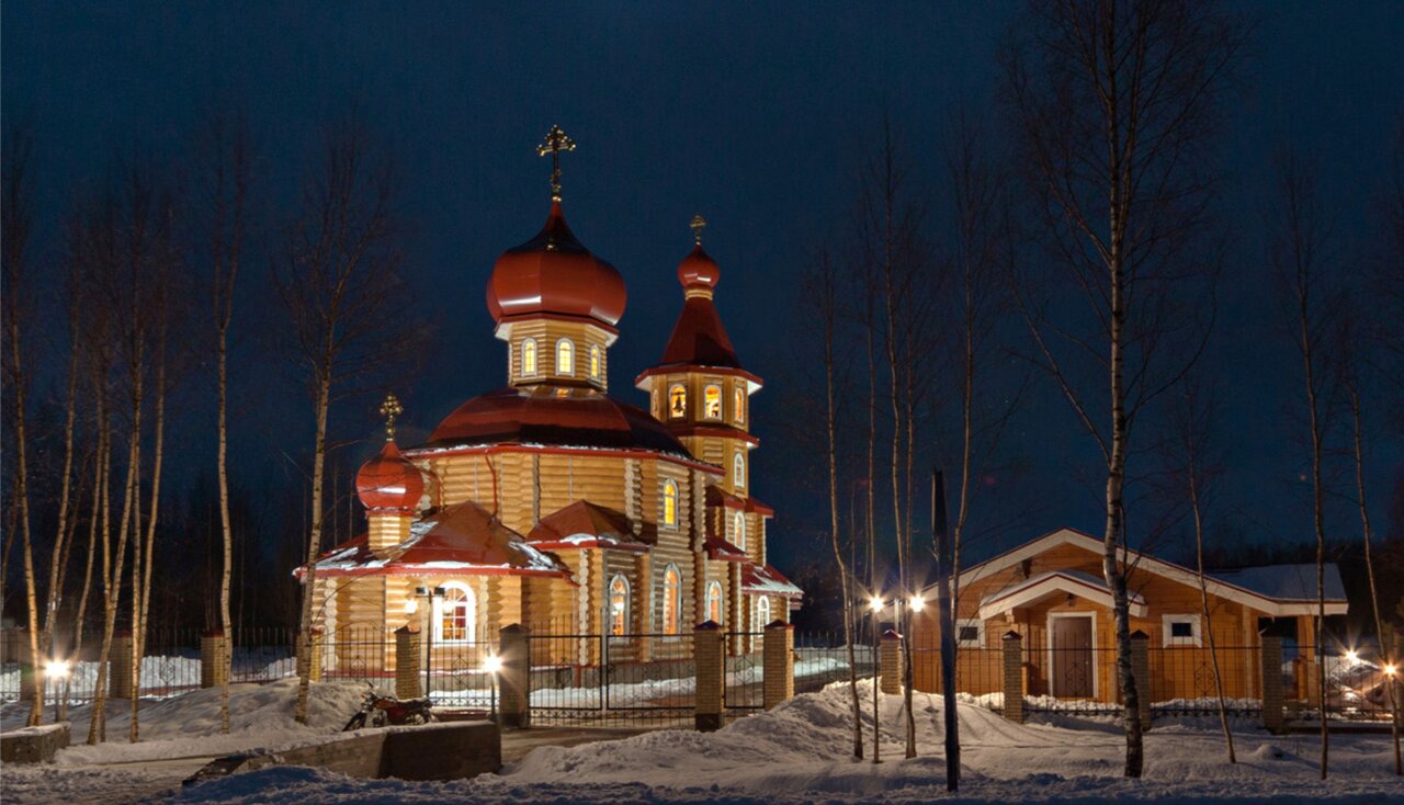 Храм в честь Новомучеников и исповедников Российских в д. Юрьево